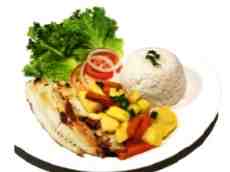 Tilápia com Legumes e fritas (individual)