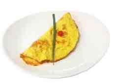 Omelete presunto e queijo