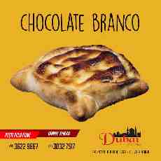 Esfiha chocolate branco
