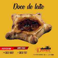 Esfiha doce de leite